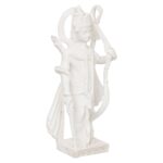 White Marble Standing Ram Ji murti 2