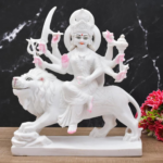 Marble Maa Durga Idol