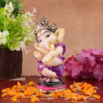 Resin Ganesha Statue Idol 6 Inch
