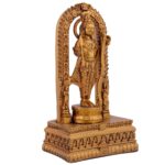 Resin Golden Ram Lalla Idol Ayodhya Murti- 7 Inch