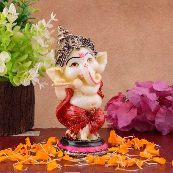 Resin Shri Ganesh Bhagwan Murti 6 Inch