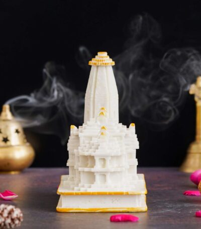 Ayodhya Ram Mandir Handcrafted- White